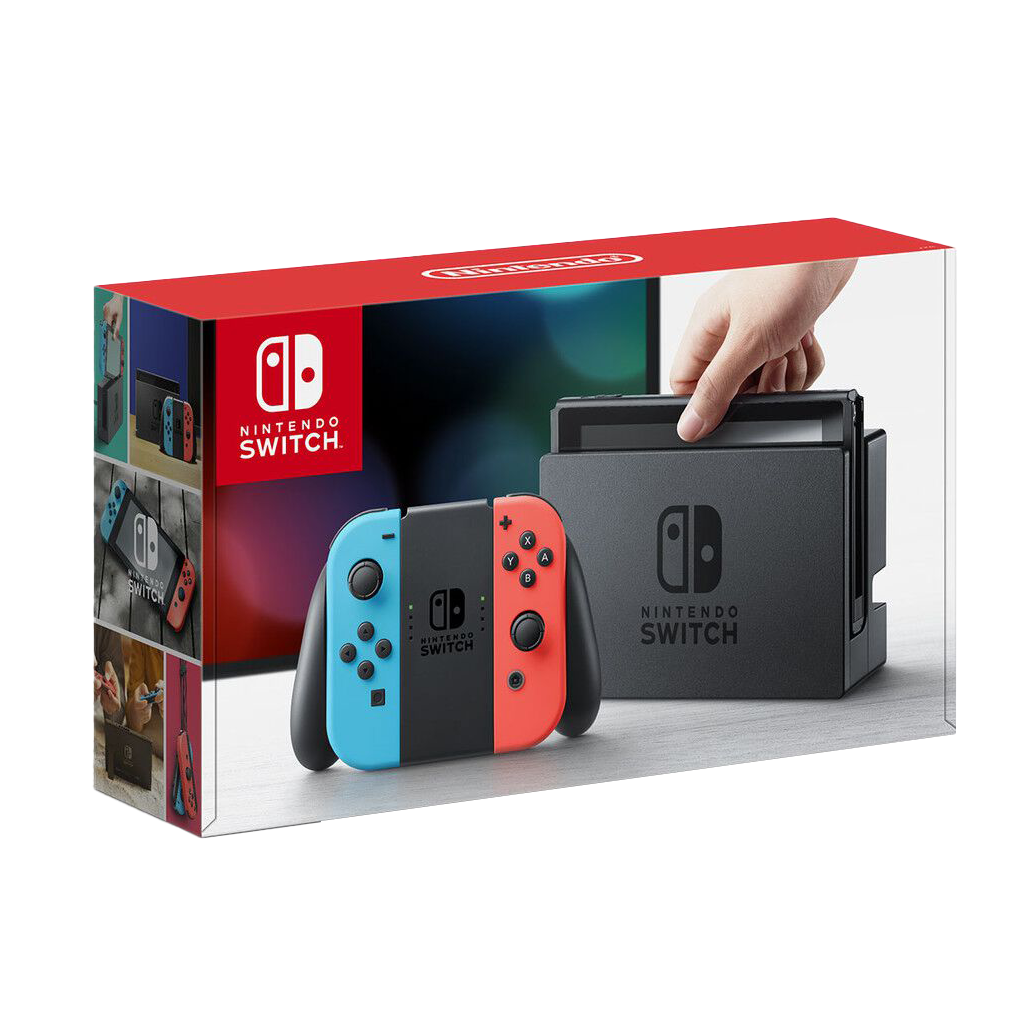 Nintendo Switch 新型 バッテリー強化版 ネオンブルー/(R) ネオンレッド